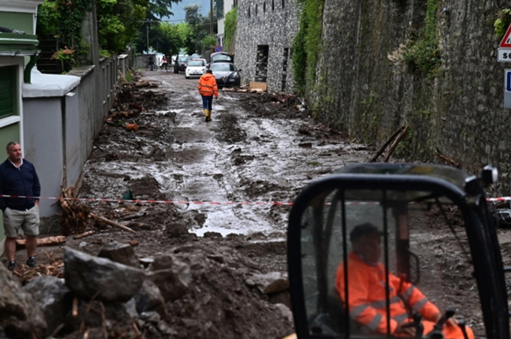Storms in Italy: the north of the country hit by floods and landslides