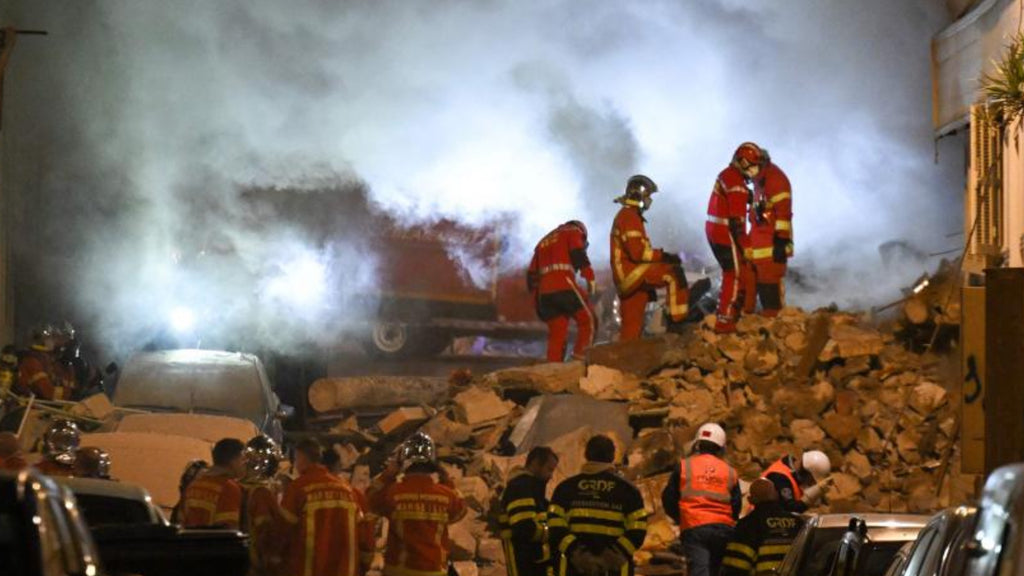 A building collapses in Marseille: at least 5 injured, searches underway to find possible victims