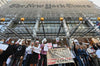 Demonstration in New York for women and against the New York Times