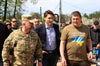 Invasion of Ukraine - Justin Trudeau in Irpin, a suburb of Kiev