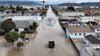 California levee breaks under the onslaught of a new storm