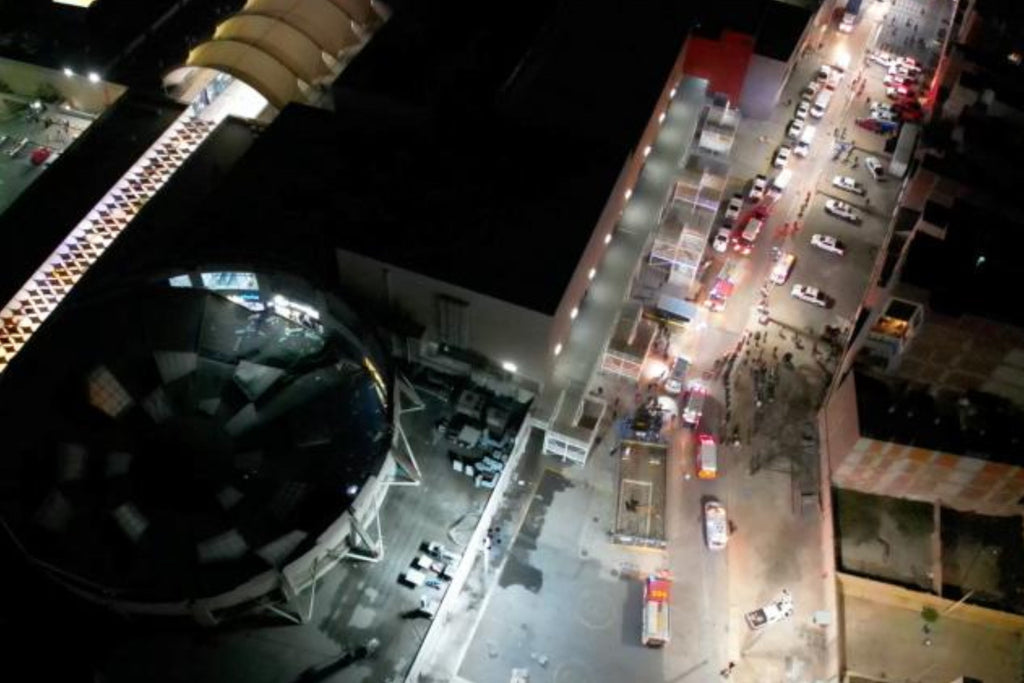 At least three dead and 74 injured after a roof collapsed in a shopping mall in Peru