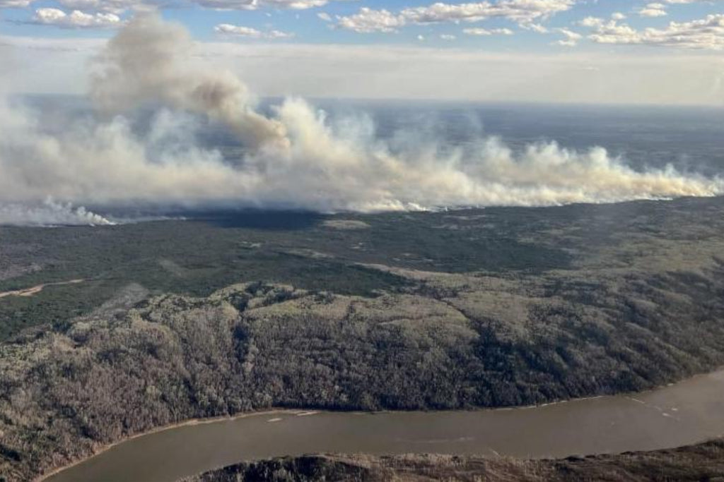 Forest fire season kicks off early in Canada, thousands evacuated
