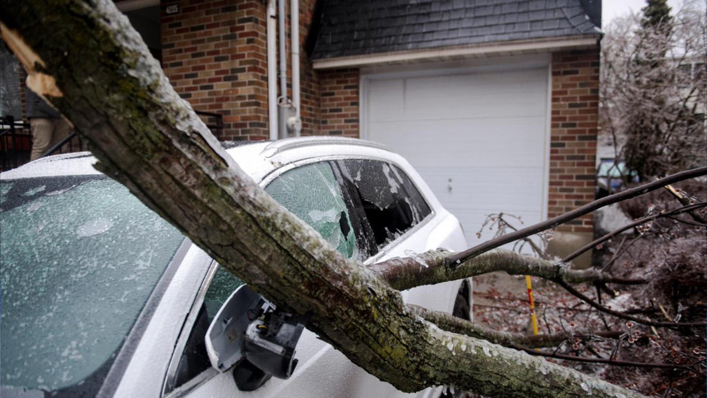 Ice storm in eastern Canada kills two and causes significant property damage