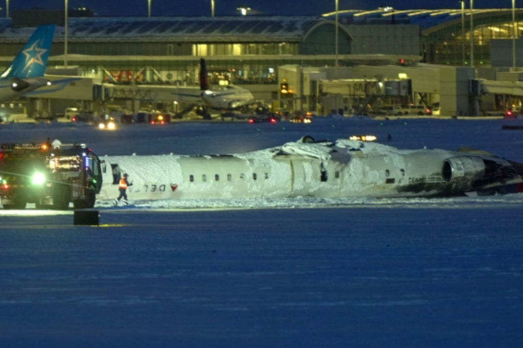 Landing crash: Delta Airlines plane flips over on runway in Toronto