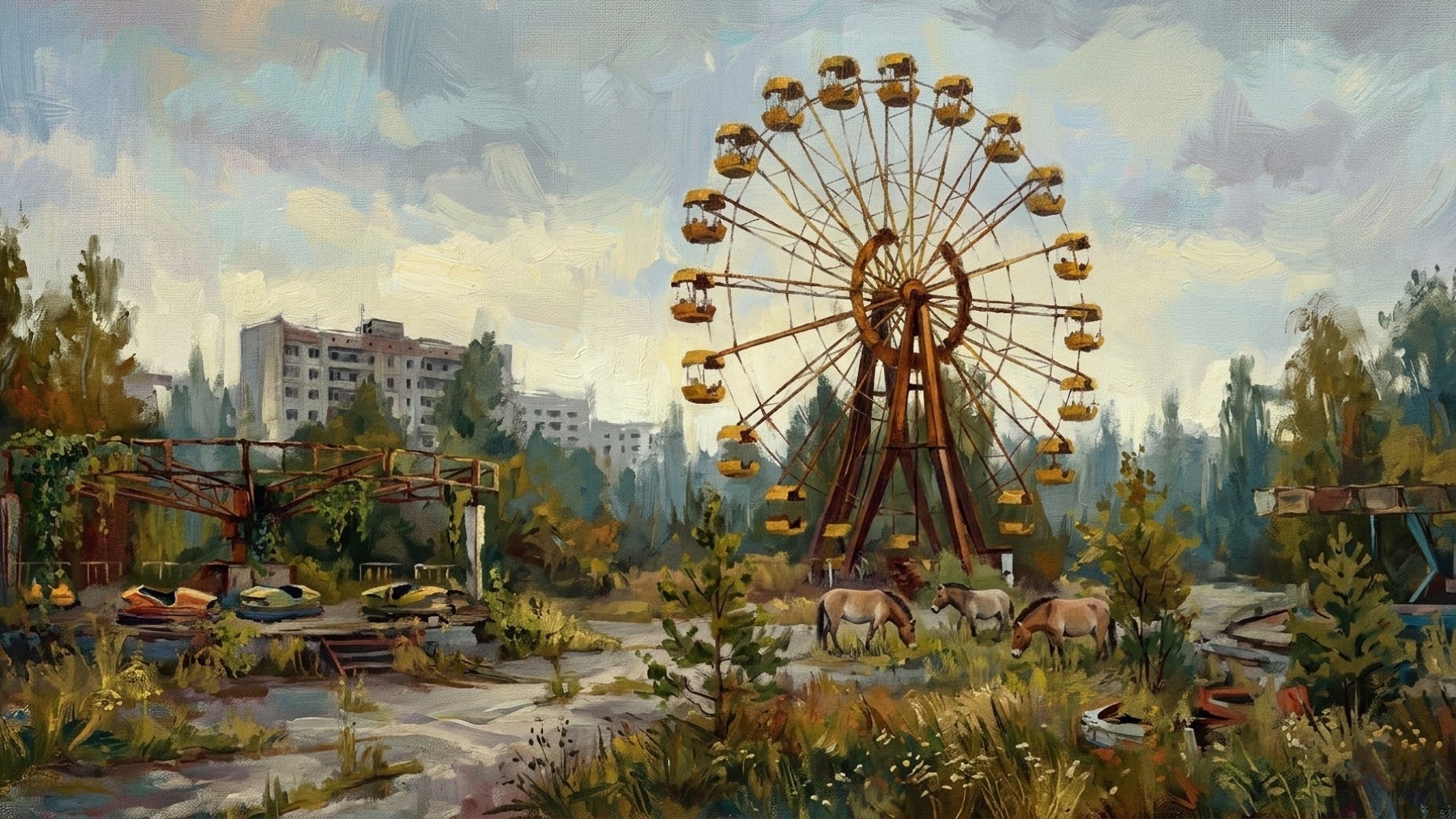 40 Years Later: The Billion-Dollar Tomb, War, and the Thriving Wildlife of Chornobyl