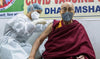The Dalai Lama is vaccinated against Covid-19