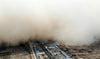 China: a huge sandstorm swallows a city